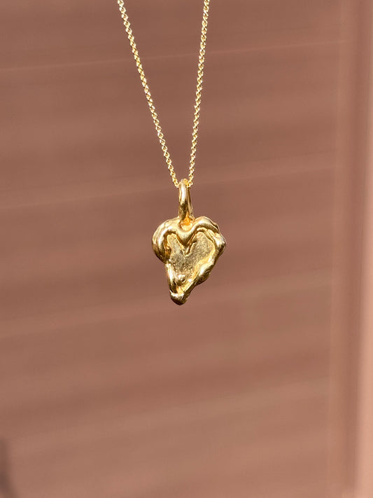 Organic Heart Pendant