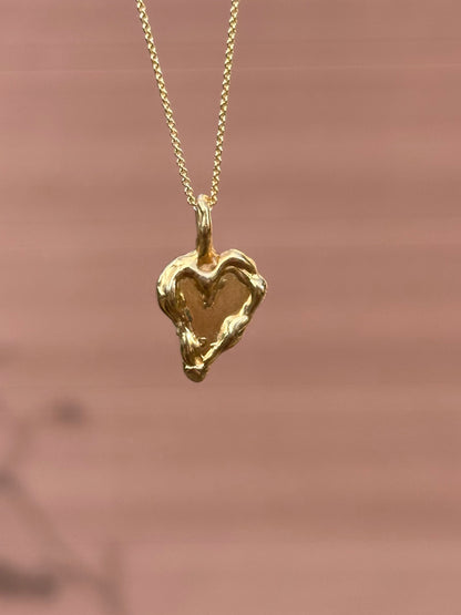 Organic Heart Pendant