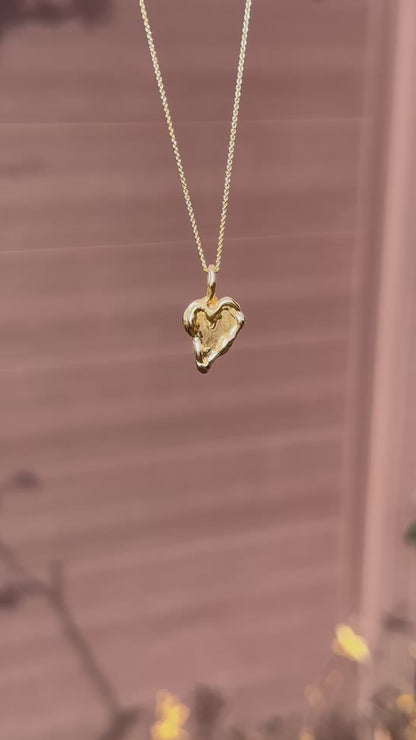 Organic Heart Pendant